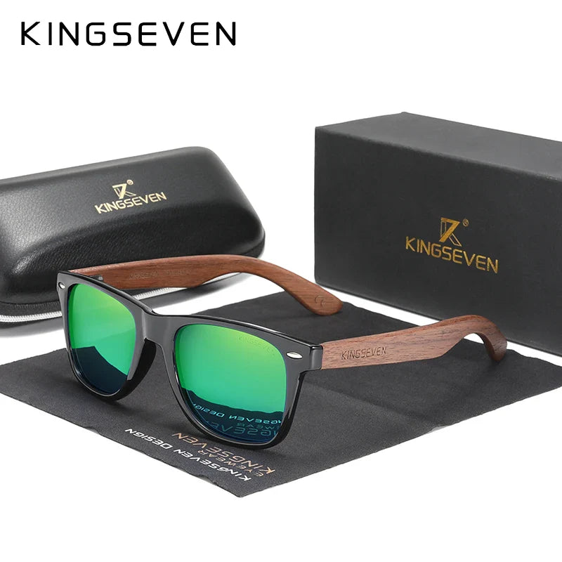Original Polarized™ — Sleek Wood Frames, Glare-Free Vision