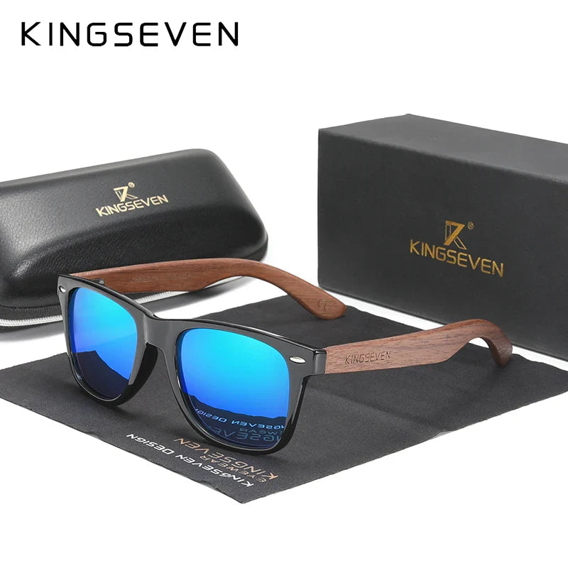 Original Polarized™ — Sleek Wood Frames, Glare-Free Vision