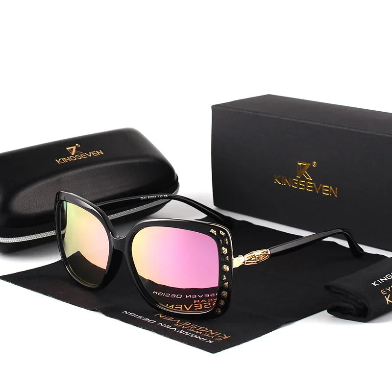 Oversized Butterfly Sunglasses™ — Chic Clarity Meets Lightweight Comfort