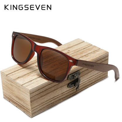 Original Polarized™ — Sleek Wood Frames, Glare-Free Vision