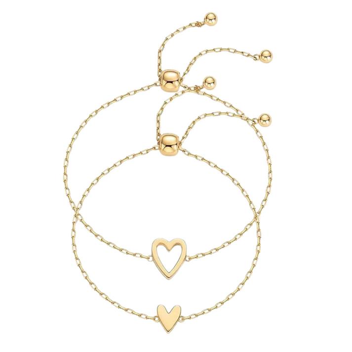 Harmonia Hearts Bracelet | Elegant Design, Adjustable Premium Alloy 0