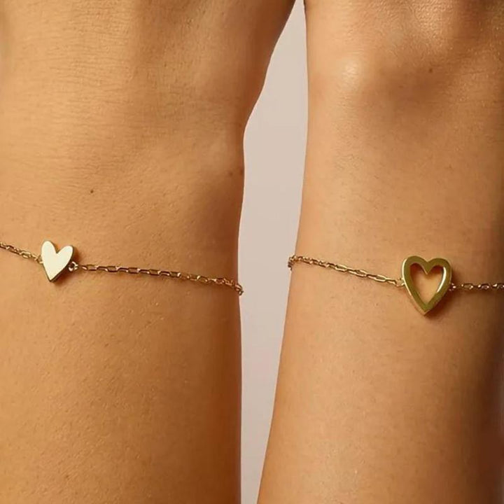 Harmonia Hearts Bracelet | Elegant Design, Adjustable Premium Alloy 1