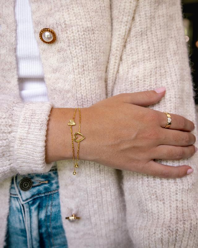 Harmonia Hearts Bracelet | Elegant Design, Adjustable Premium Alloy 8