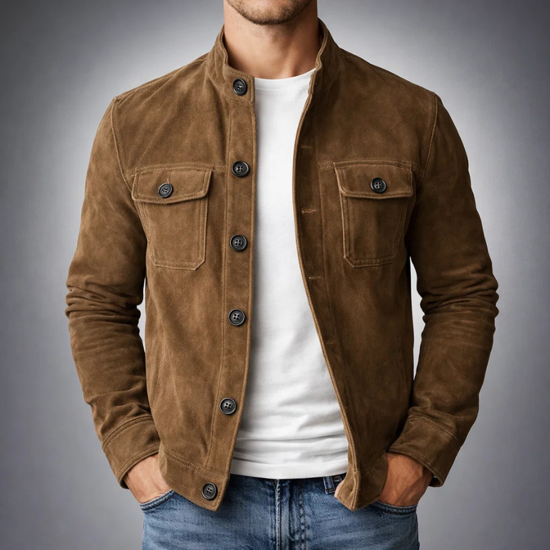 Haven Suede Jacket | Premium Quality, Military-Inspired Design 1