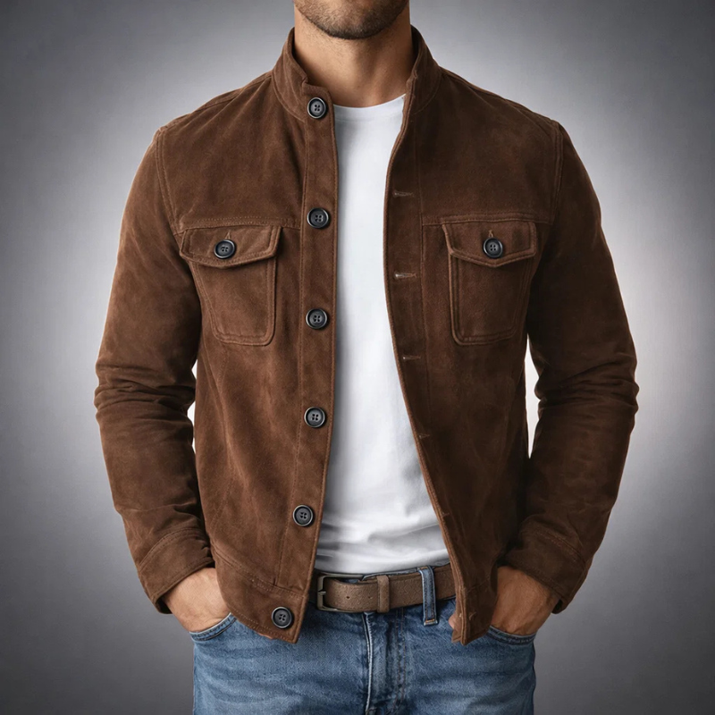 Haven Suede Jacket | Premium Quality, Military-Inspired Design 2