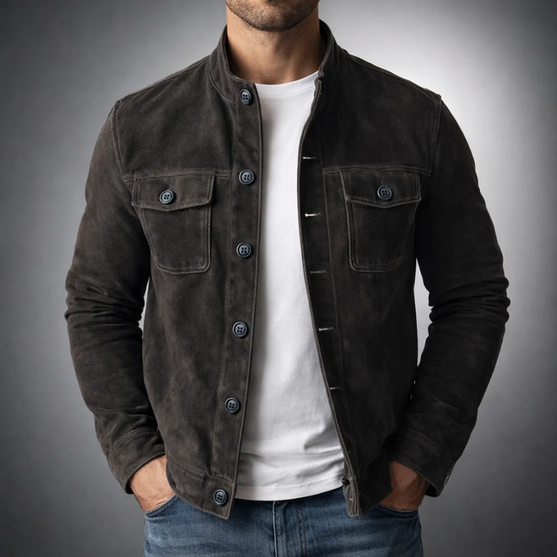 Haven Suede Jacket | Premium Quality, Military-Inspired Design 3