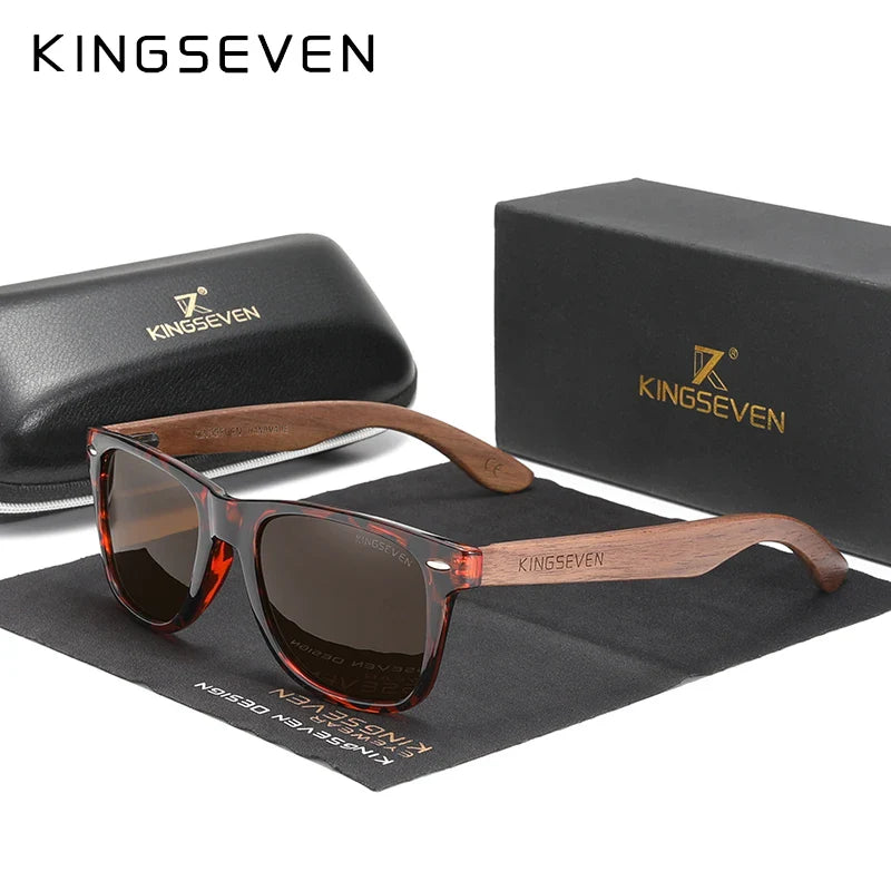 Original Polarized™ — Sleek Wood Frames, Glare-Free Vision