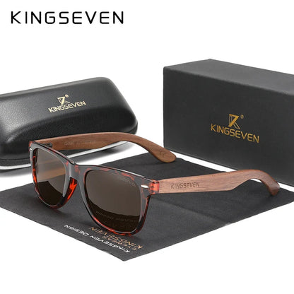 Original Polarized™ — Sleek Wood Frames, Glare-Free Vision