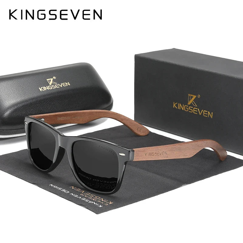 Original Polarized™ — Sleek Wood Frames, Glare-Free Vision