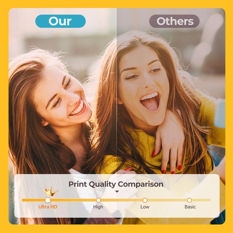 Holo Instant Print Camera | Compact Dye-Sublimation, Wireless 3