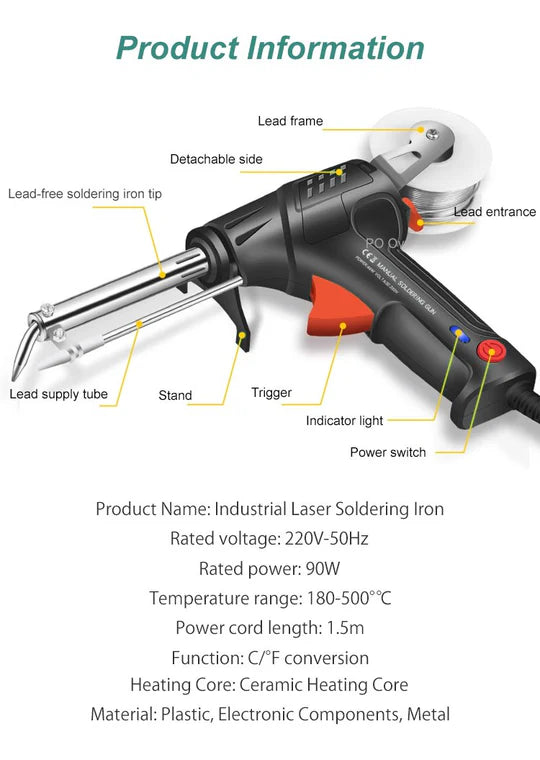 Horizon Laser Welder | Rapid Heating, Ergonomic Design 4