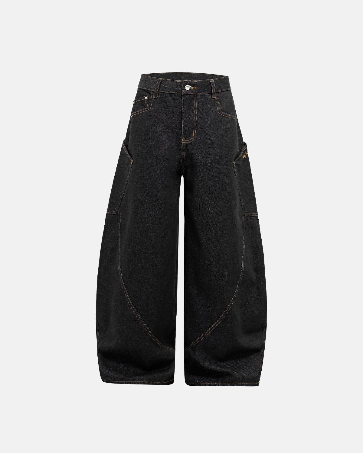 Ivy Baggy Jeans | Comfortable Cotton Blend, Loose Fit 0