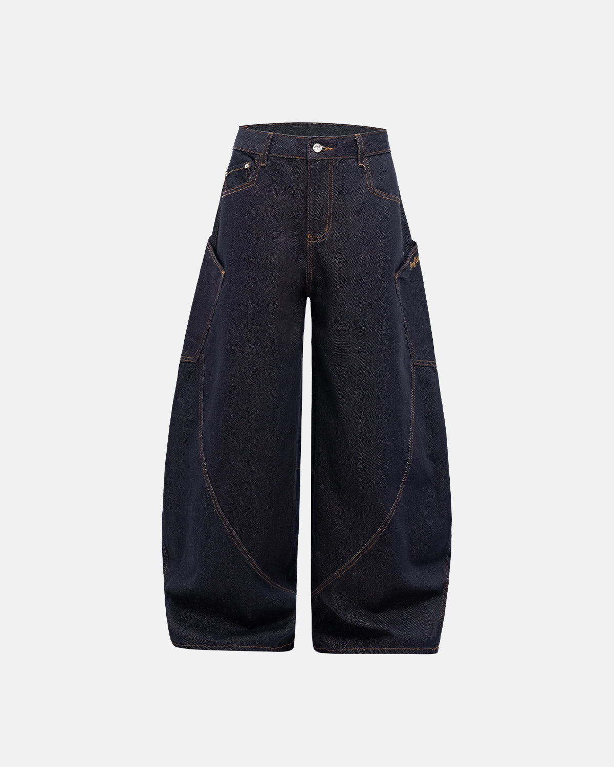 Ivy Baggy Jeans | Comfortable Cotton Blend, Loose Fit 2