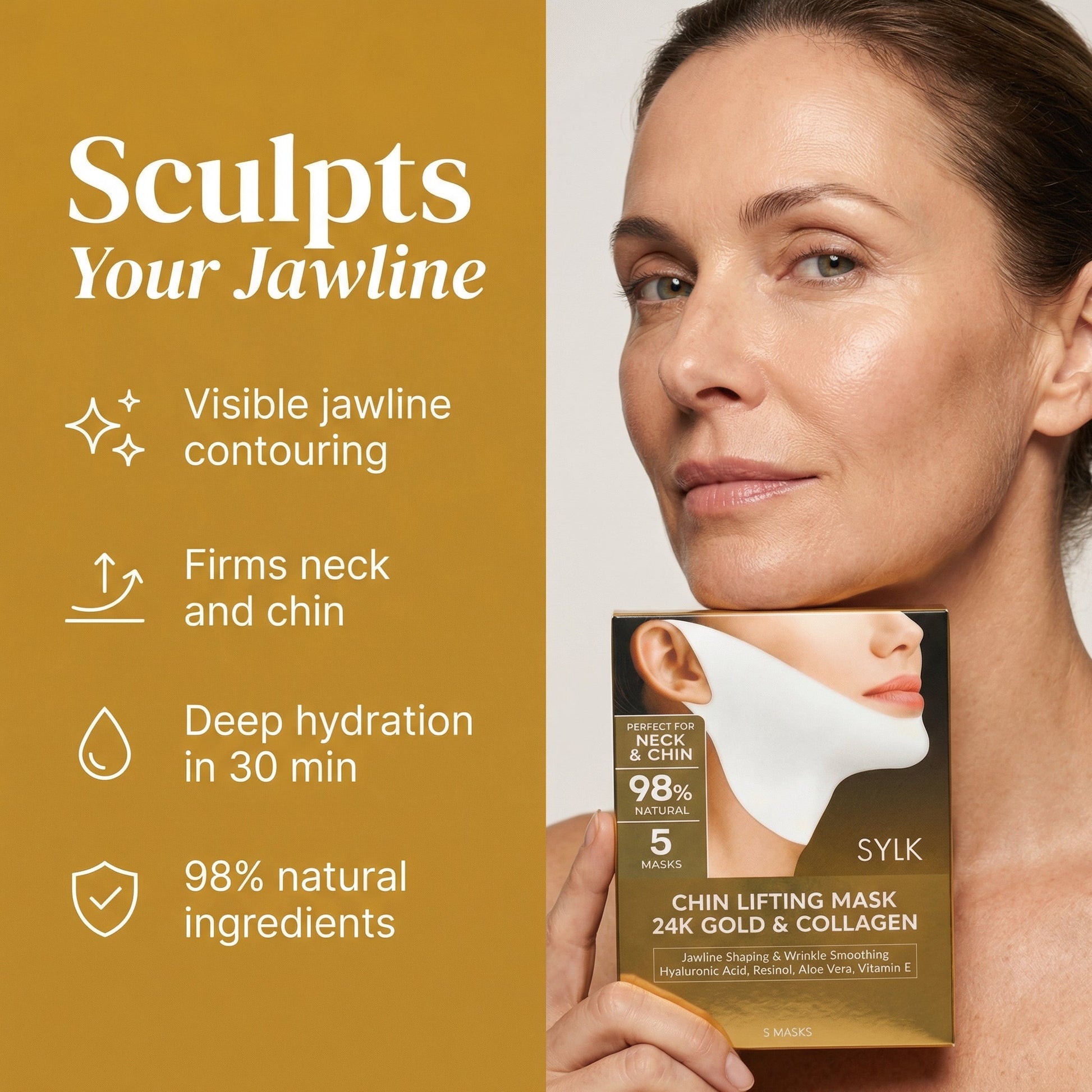 JAWLIFT Mask | Sculpting Jawline Enhancer, Second-Skin Fit 3