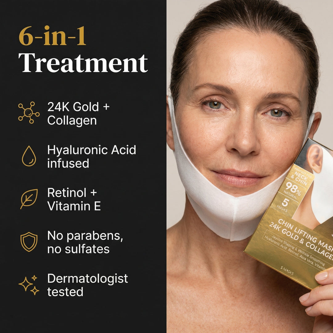 JAWLIFT Mask | Sculpting Jawline Enhancer, Skin-Friendly Fabric 1