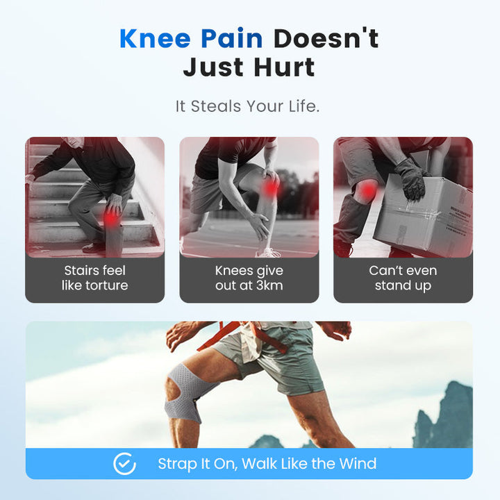 KneeGuard Knee Pads | Adjustable, Breathable Support for Basketball and Sports 2