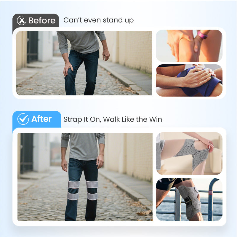 KneeGuard Knee Pads | Adjustable, Breathable Support for Basketball and Sports 5