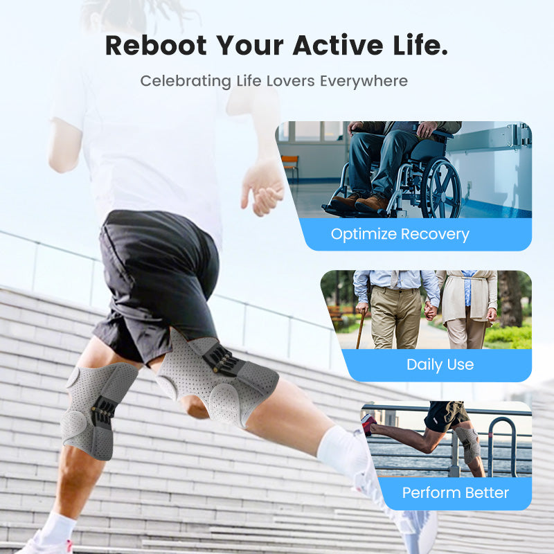 KneeGuard Knee Pads | Adjustable, Breathable Support for Basketball and Sports 8