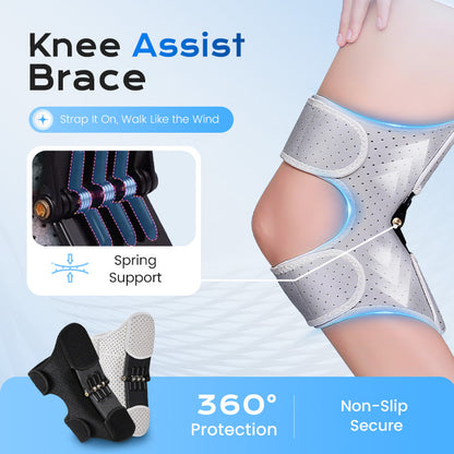 KneeGuard Sport Booster | Adjustable Knee Protector, Lightweight and Breathable 1
