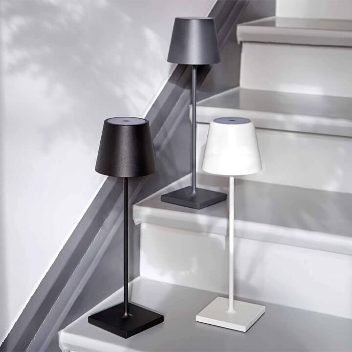 Luma Cordless Table Lamp | Rechargeable, Touch Dimming, Weather-Resistant 1