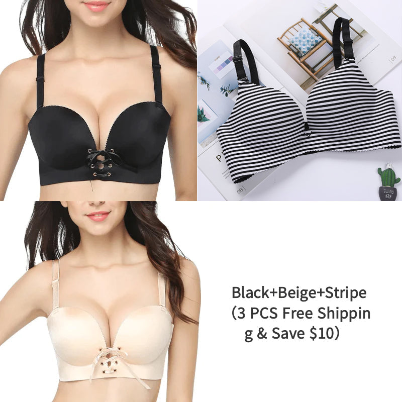 Luxe Push-Up Bra | Adjustable, Seamless Design, Soft Fabric 8