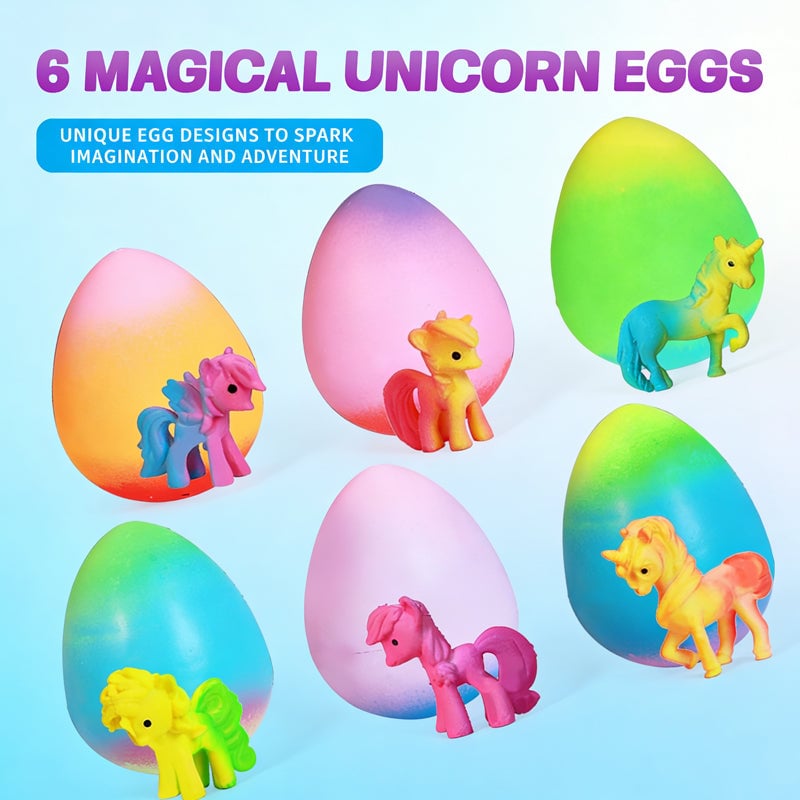 MagiGrow Surprise Egg | Water-Activated Unicorn or Dinosaur Toy 1