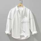Liran — Breathable Linen Shirt with Minimalist Stitching and Relaxed Fit