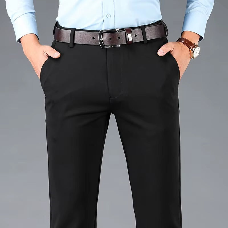 Maverick Mens Dress Pants | Black, All-Day Stretch Comfort 0