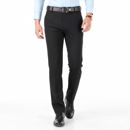 Maverick Mens Dress Pants | Black, All-Day Stretch Comfort 1