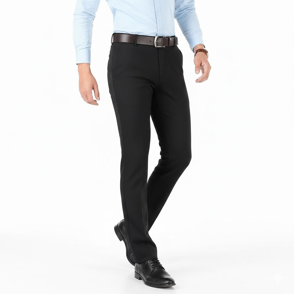Maverick Mens Dress Pants | Black, All-Day Stretch Comfort 3