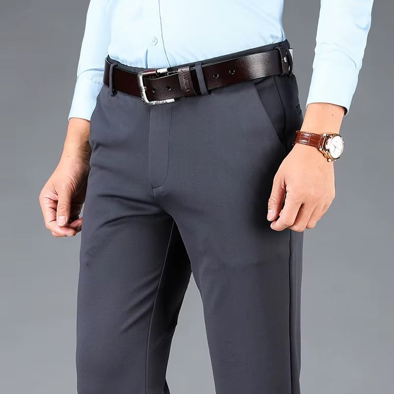 Maverick Mens Dress Pants | Black, All-Day Stretch Comfort 7