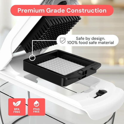 Melo Vegetable Cutter | 15-in-1 Multifunctional Chopper 5