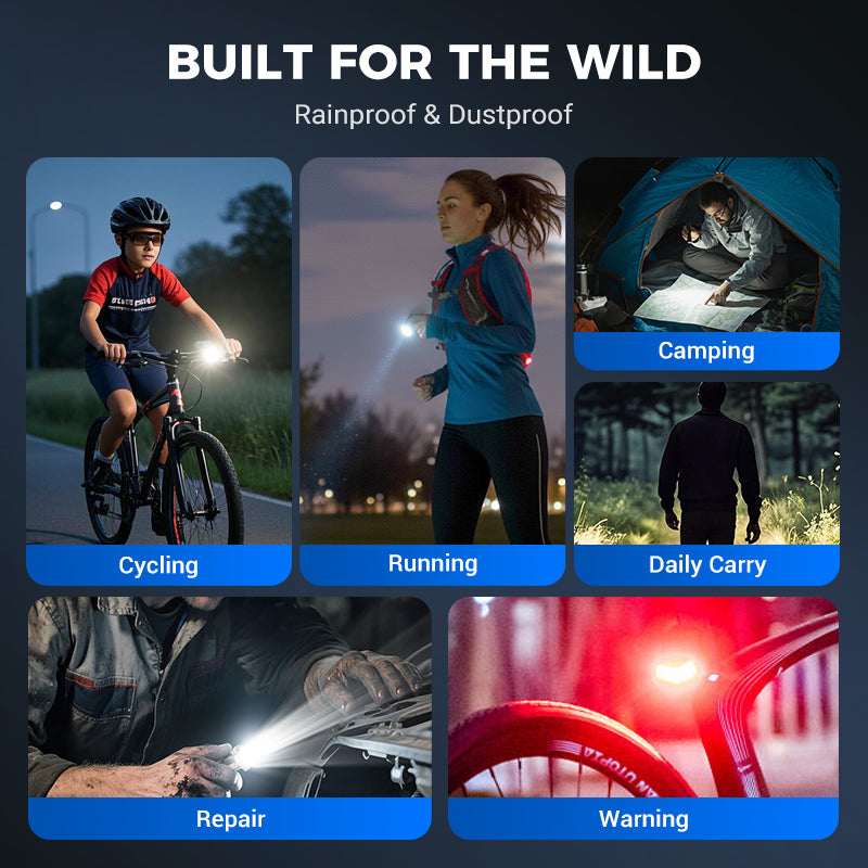Milo Mini Flashlight | Multi-Functional Rechargeable Aluminum Alloy 7