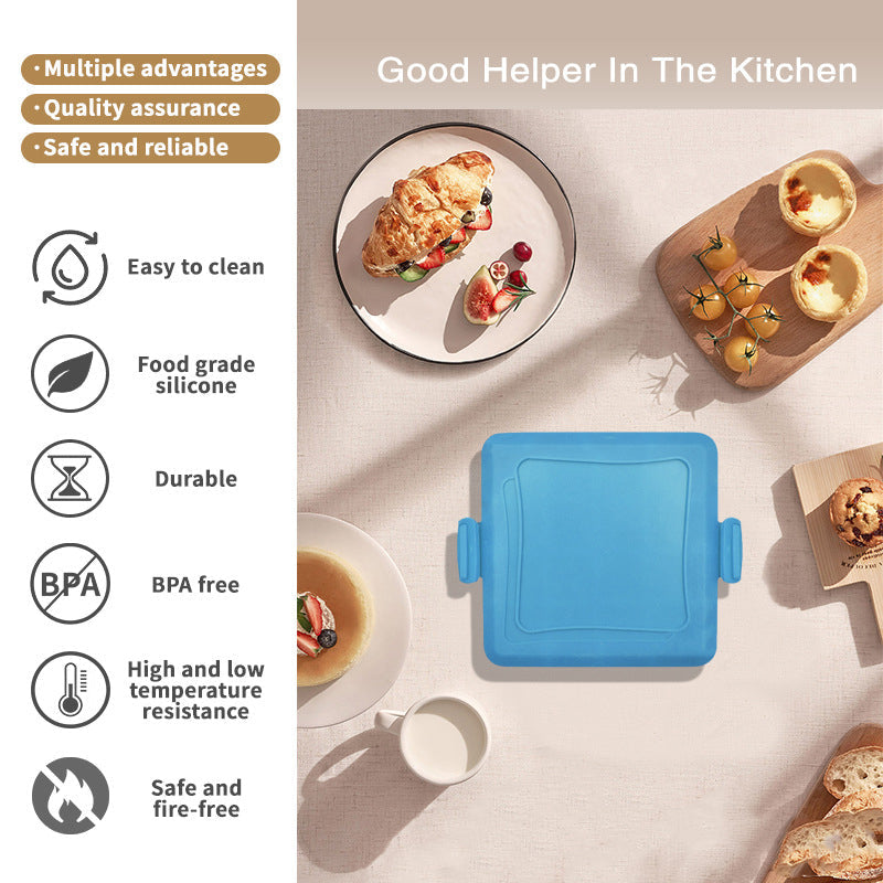 Milo Sandwich Maker | Food-Grade Non-Stick, Microwave Compatible 4