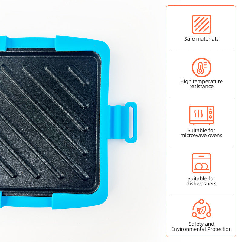 Milo Sandwich Maker | Food-Grade Non-Stick, Microwave Compatible 6