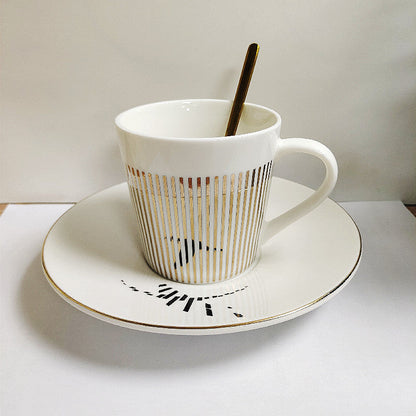 Mira Coffee Mug | Dynamic Moving Reflection, High-Quality Ceramic, 350ml 4