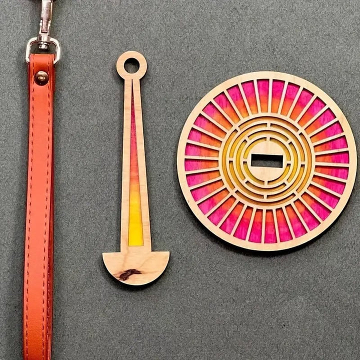 Mira Mini Minder | Handcrafted Yarn Organizer for Crochet and Knitting 6