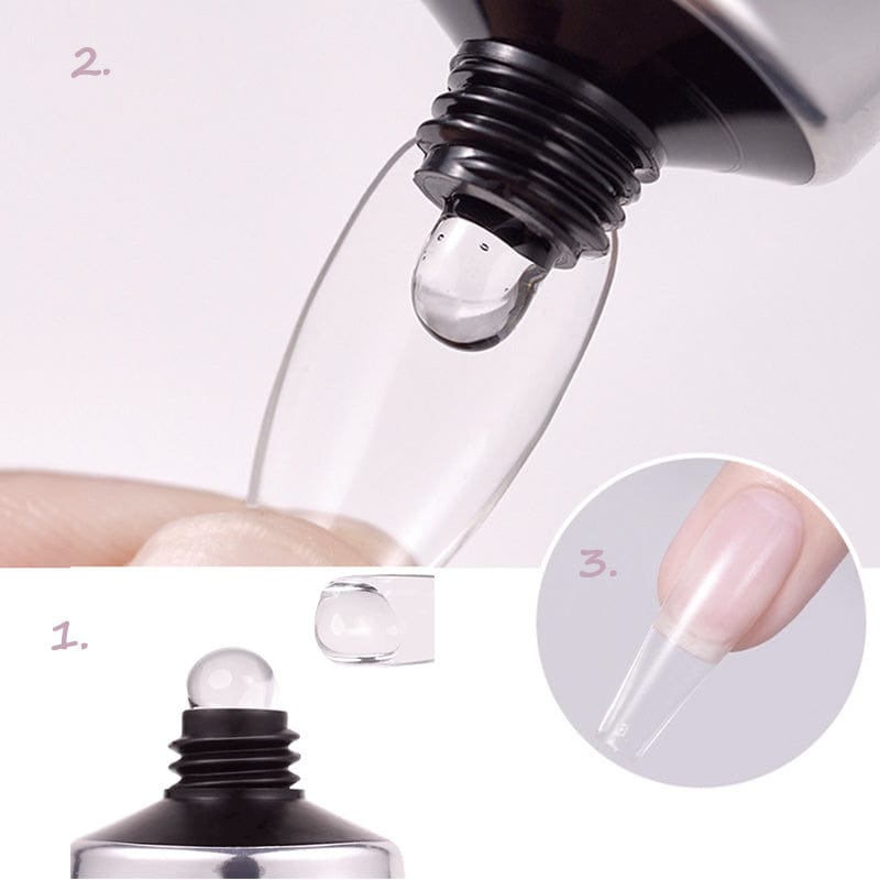 Nailuxe Nail Glue | Strong Lasting Adhesive for Press-On Nails 3