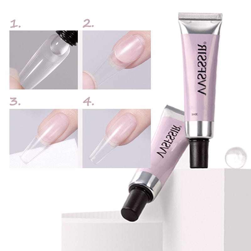 Nailuxe Nail Glue | Strong Lasting Adhesive for Press-On Nails 4