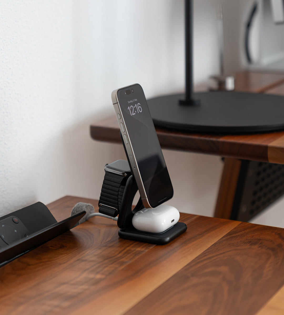 Nexus Wireless Charger | 3-in-1 Magnetic Design, Fast Charging 3