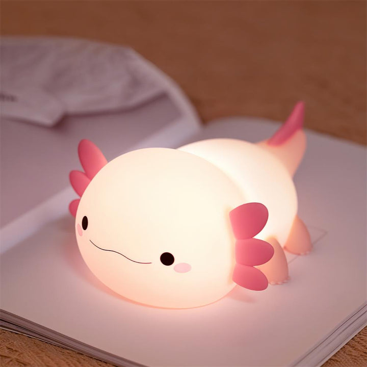 Nifty Night Light | Adorable Axolotl Design, LED Warm Glow 0