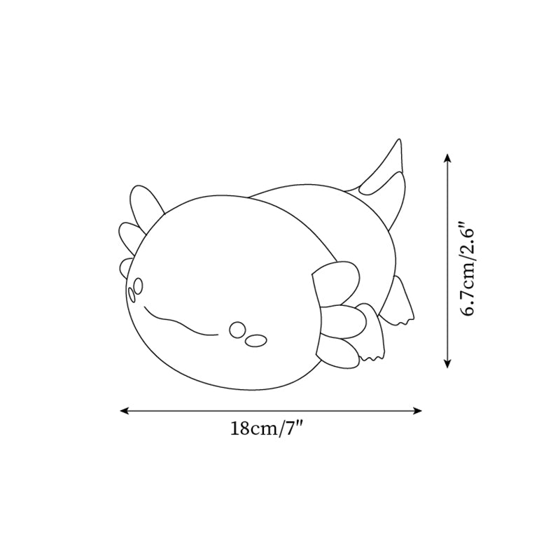Nifty Night Light | Adorable Axolotl Design, LED Warm Glow 4