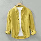 Avencea — Lightweight Breathable Linen Shirt with Textured Weave