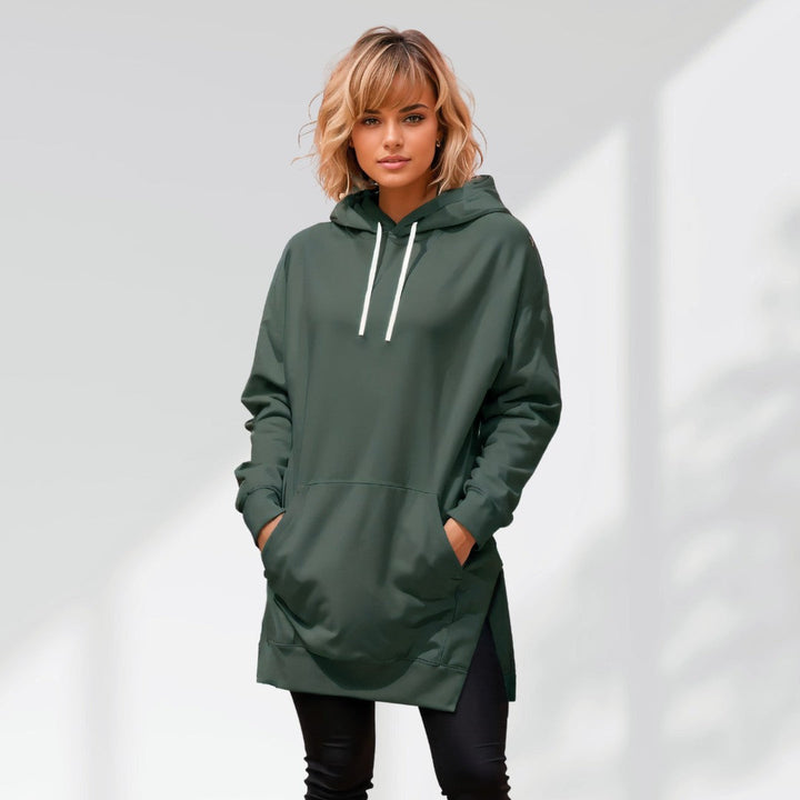 Ollie Hoodie Dress Women | Oversized, 100% Cotton, Dress with Hood 11