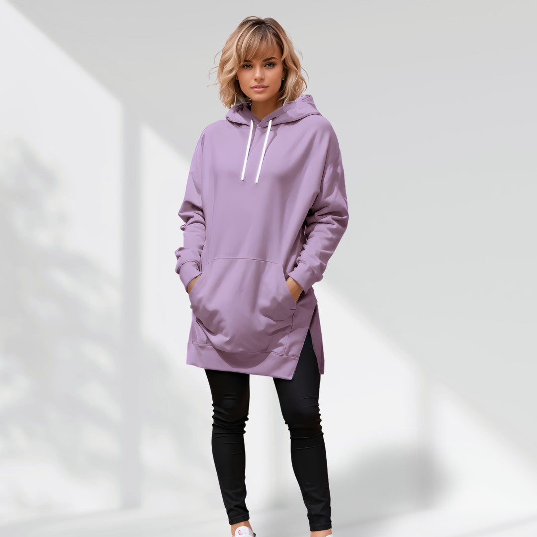 Ollie Hoodie Dress Women | Oversized, 100% Cotton, Dress with Hood 9