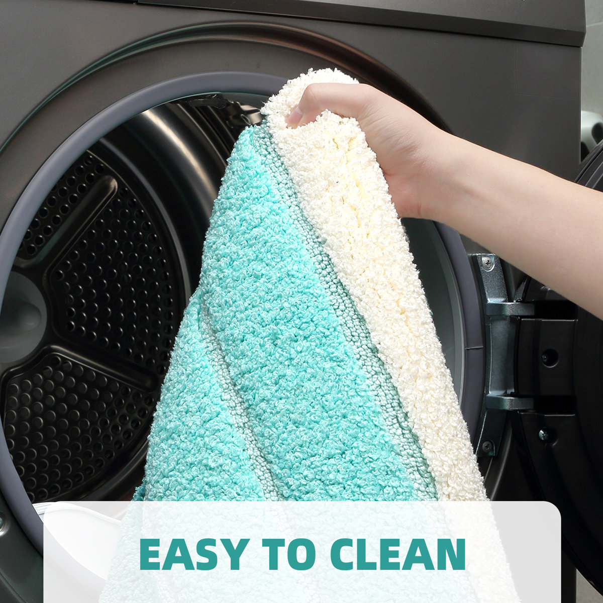 Organic Microfiber Bath Rug with Non-Slip Backing – Soft and Absorbent Bathroom Mat for Ultimate Comfort 8