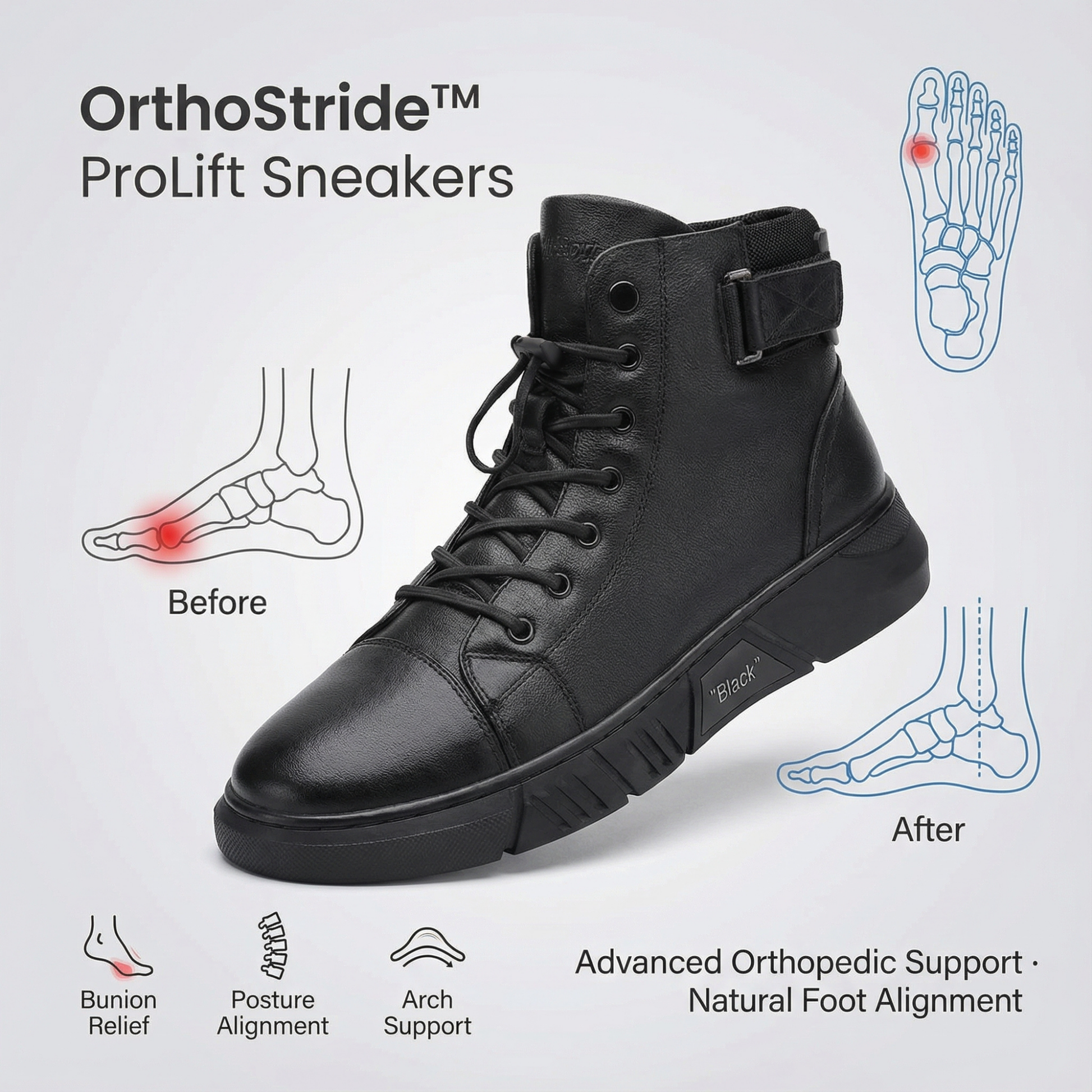 Oriana Sneakers | Posture Support, Cushioned Comfort 4
