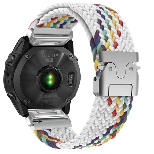 Pace Nylon Watch Band | Durable Parachute Buckle for Garmin 18