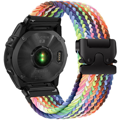 Pace Nylon Watch Band | Durable Parachute Buckle for Garmin 21