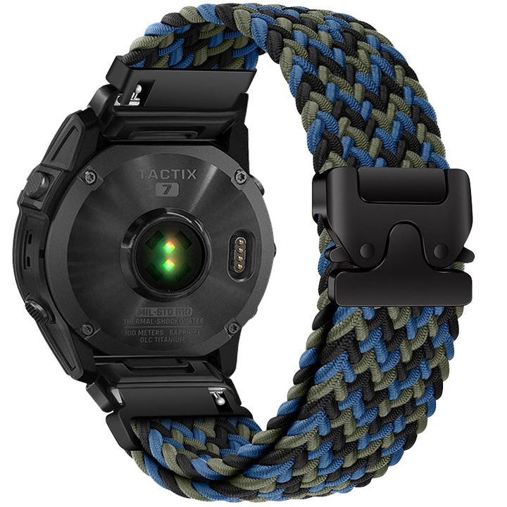 Pace Nylon Watch Band | Durable Parachute Buckle for Garmin 6
